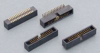 611-2 series Pin Header 1.27mm x 1.27mm Board Spacer Box Type